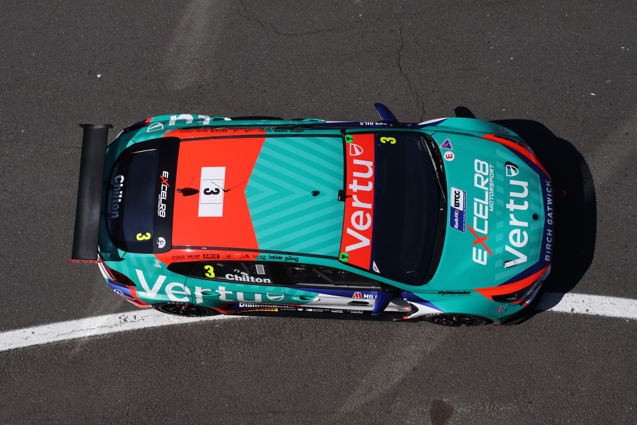 CPO - 10D Roof of BTCC Car